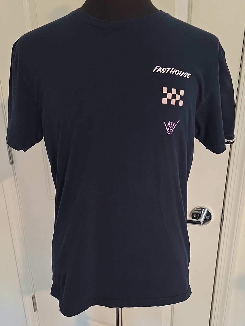 Fasthouse Men’s Navy Short Sleeve Graphic Tee